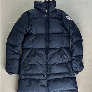 Pajar Women's Navy Down Puffer Winter Coat Size L